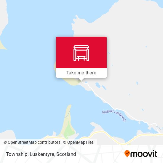 Township, Luskentyre map