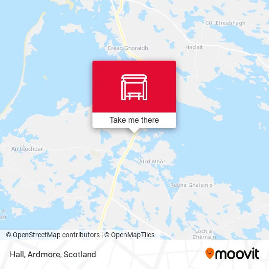 Hall, Ardmore map