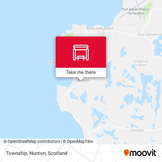 Township, Nunton map