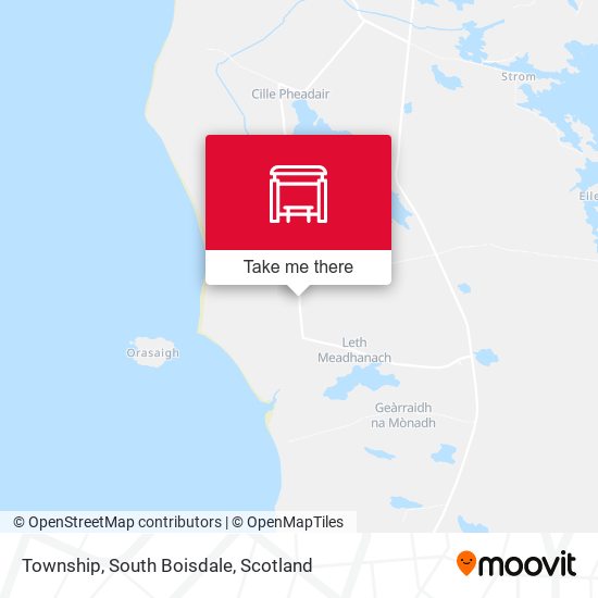 Township, South Boisdale map