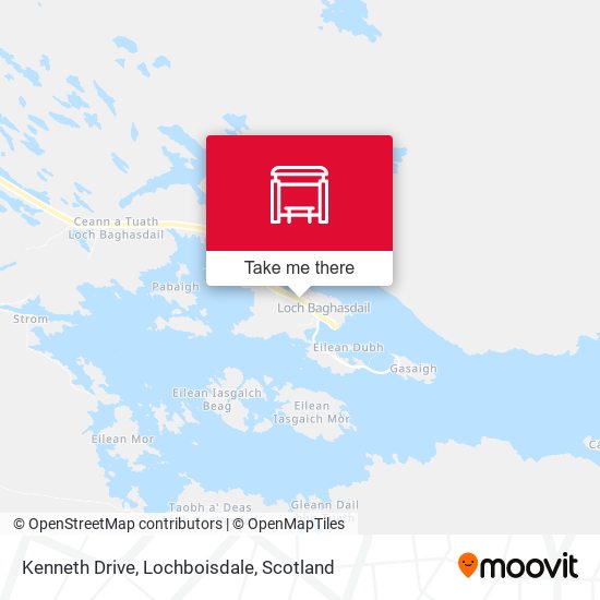 Kenneth Drive, Lochboisdale map