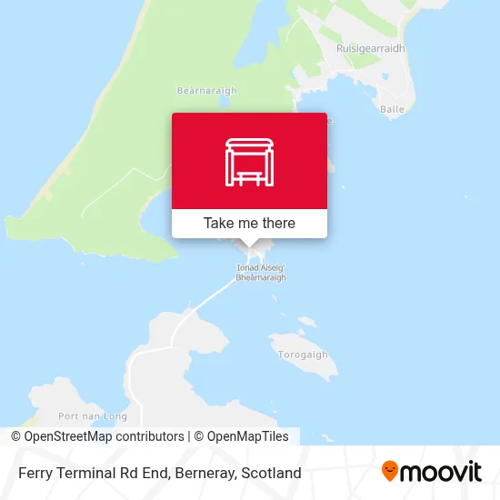 Ferry Terminal Rd End, Berneray map