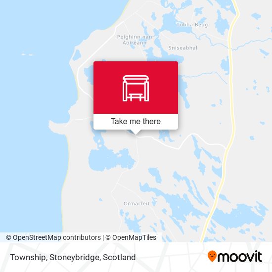 Township, Stoneybridge map