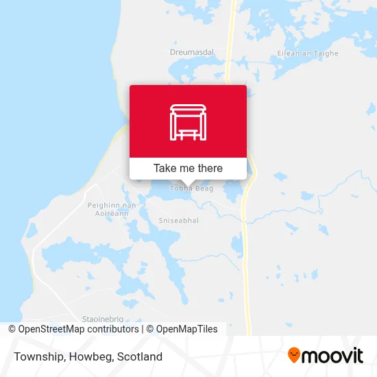 Township, Howbeg map