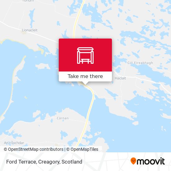 Ford Terrace, Creagory map
