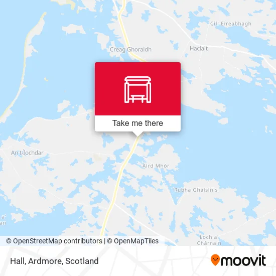 Hall, Ardmore map