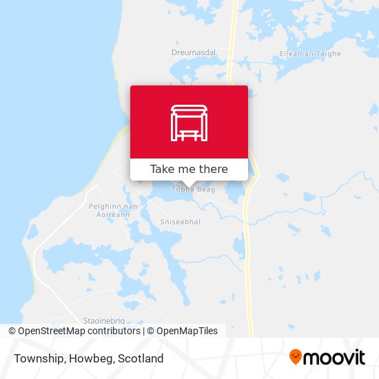Township, Howbeg map