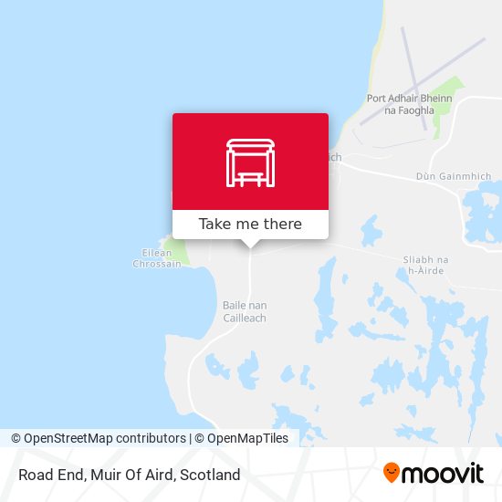 Road End, Muir Of Aird map