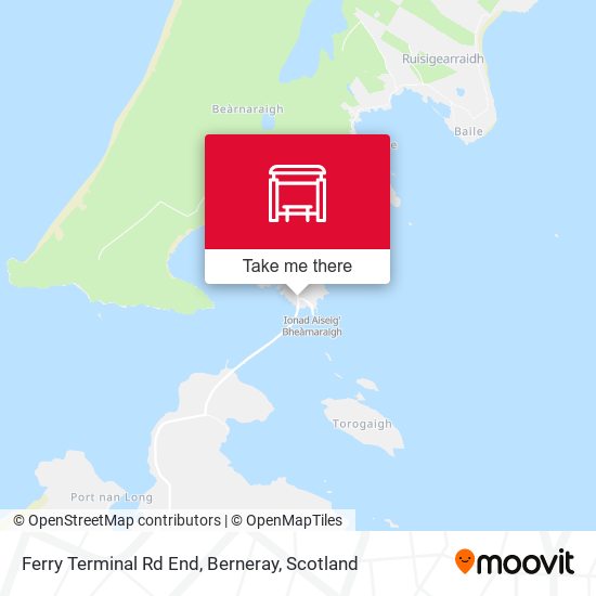 Ferry Terminal Rd End, Berneray map