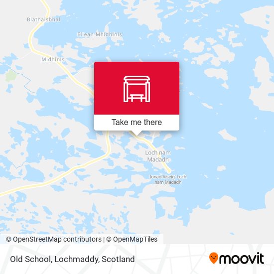 Old School, Lochmaddy map