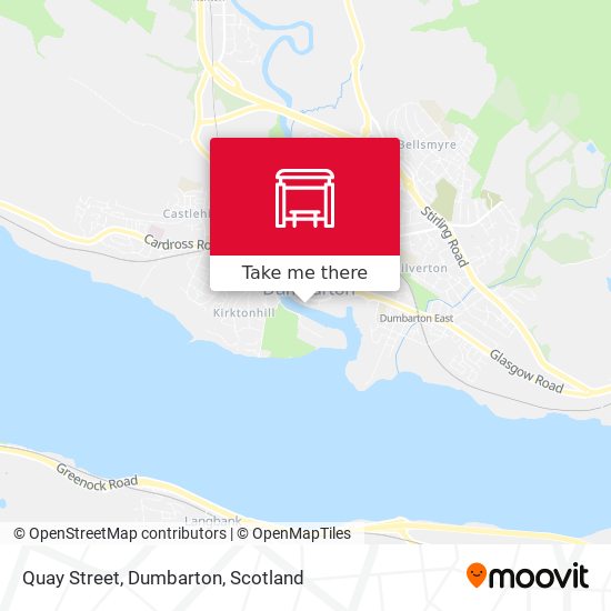 Quay Street, Dumbarton map