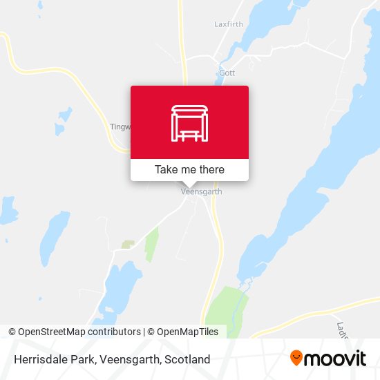 Herrisdale Park, Veensgarth map