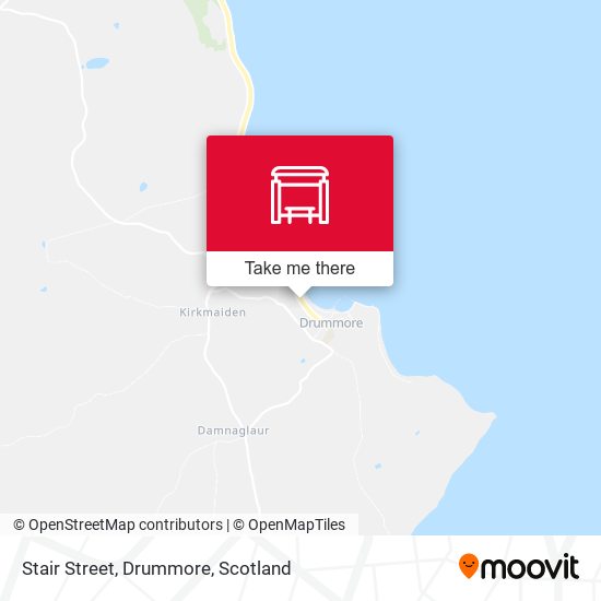 Stair Street, Drummore map