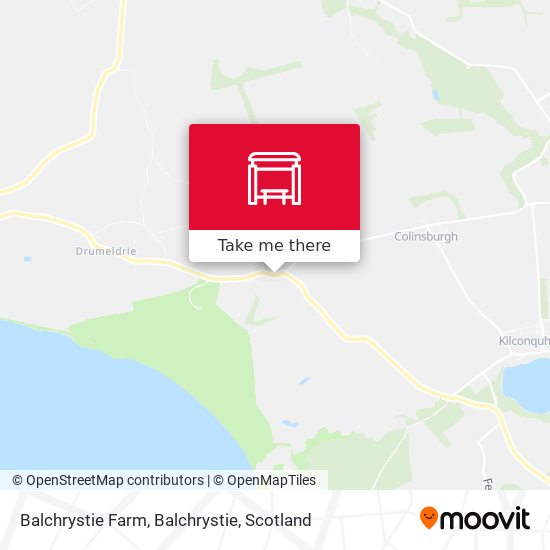 Balchrystie Farm, Balchrystie map