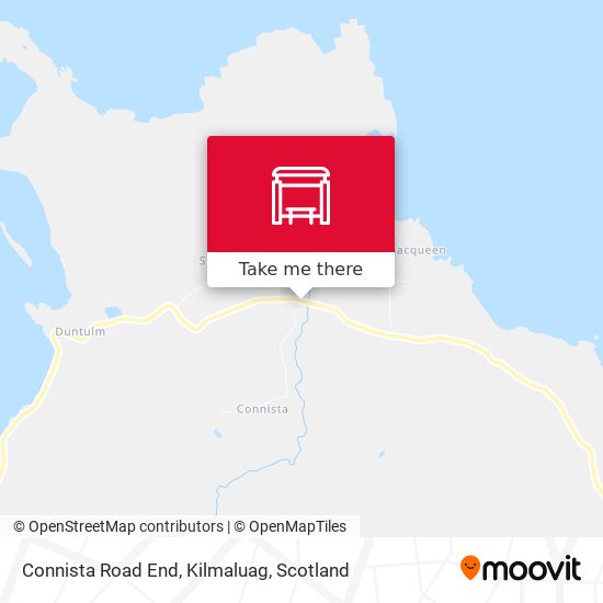 Connista Road End, Kilmaluag map