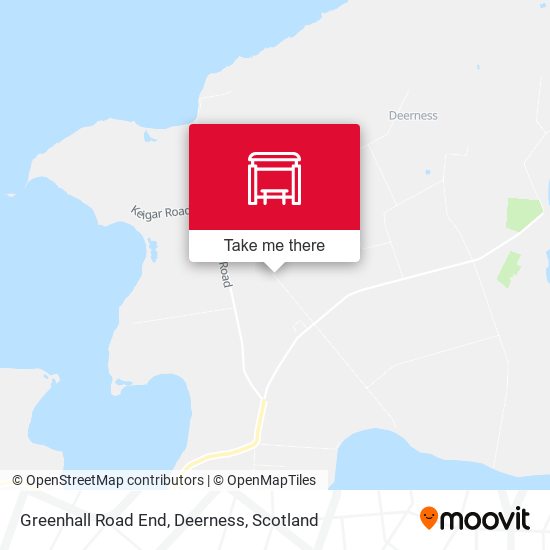 Greenhall Road End, Deerness map