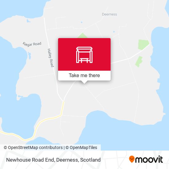 Newhouse Road End, Deerness map