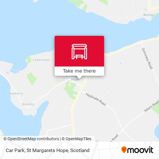 Car Park, St Margarets Hope map