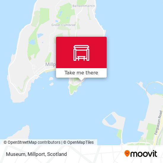 Museum, Millport map