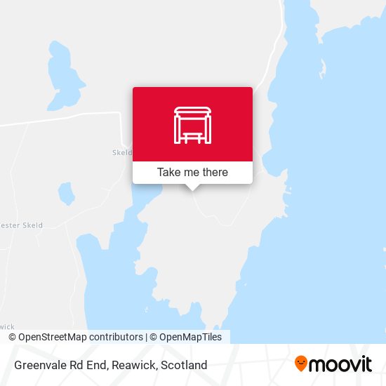 Greenvale Rd End, Reawick map