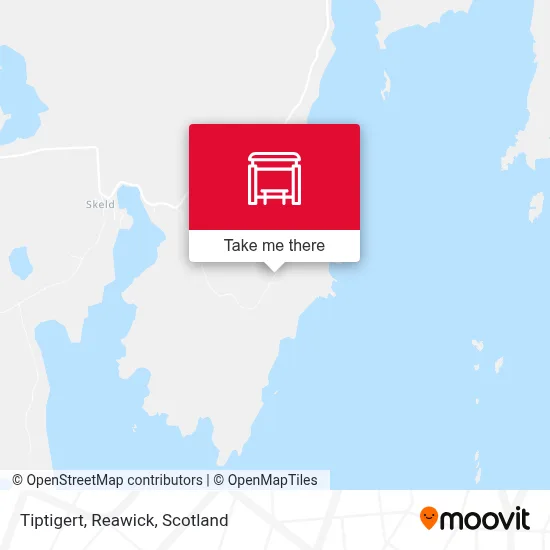 Tiptigert, Reawick map