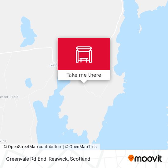 Greenvale Rd End, Reawick map