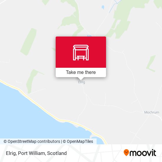 Elrig, Port William map