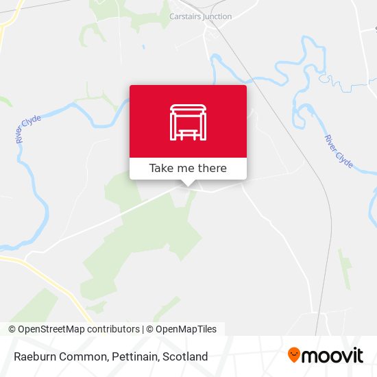Raeburn Common, Pettinain map