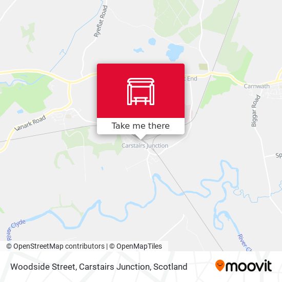 Woodside Street, Carstairs Junction map