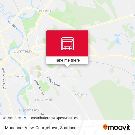 Mosspark View, Georgetown map