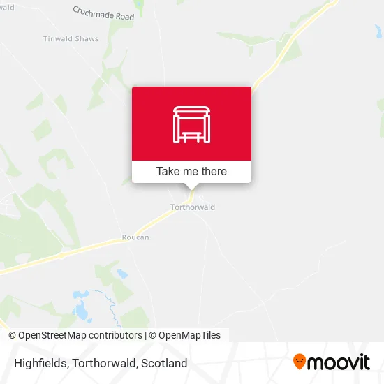 Highfields, Torthorwald map