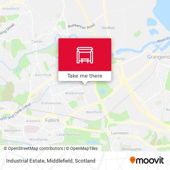 Industrial Estate, Middlefield map