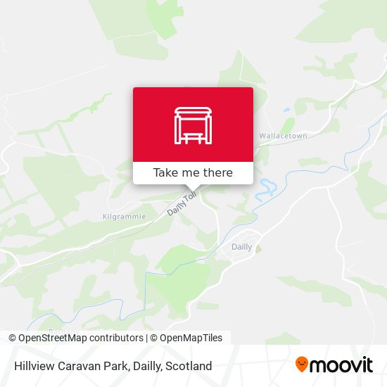 Hillview Caravan Park, Dailly map