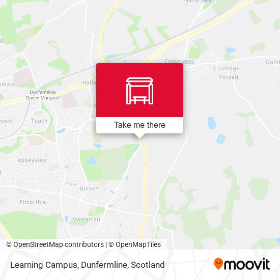 Learning Campus, Dunfermline map