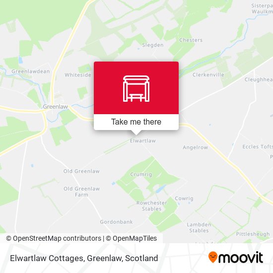 Elwartlaw Cottages, Greenlaw map