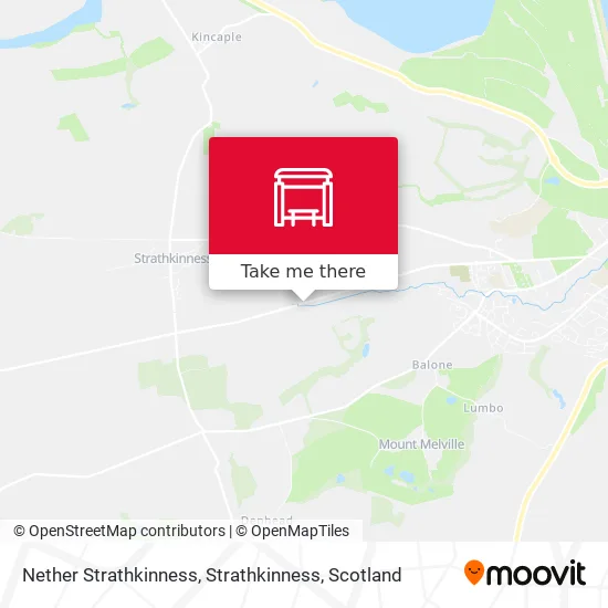 Nether Strathkinness, Strathkinness map