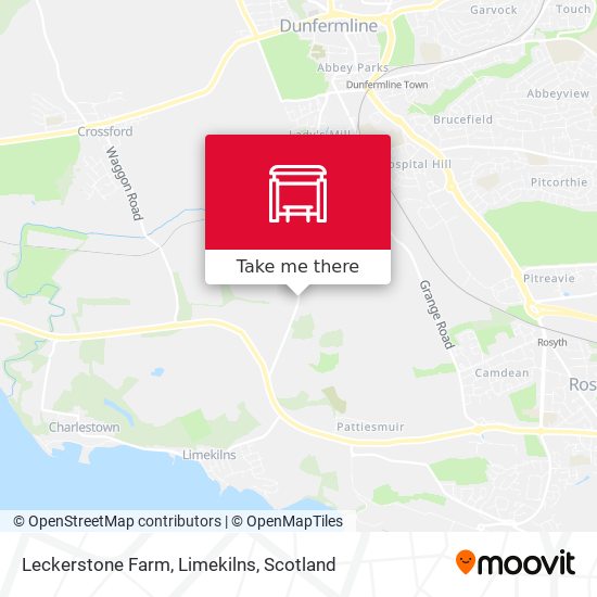 Leckerstone Farm, Limekilns map