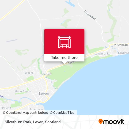 Silverburn Park, Leven map