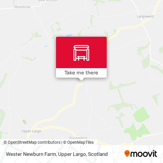 Wester Newburn Farm, Upper Largo map