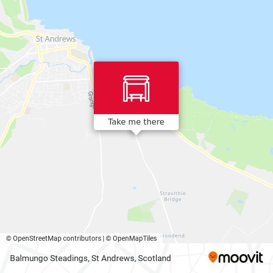 Balmungo Steadings, St Andrews map