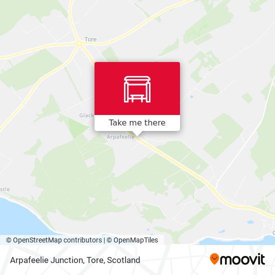 Arpafeelie Junction, Tore map