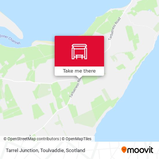 Tarrel Junction, Toulvaddie map