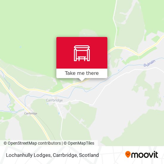 Lochanhully Lodges, Carrbridge map