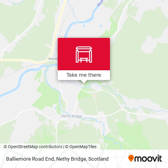 Balliemore Road End, Nethy Bridge map