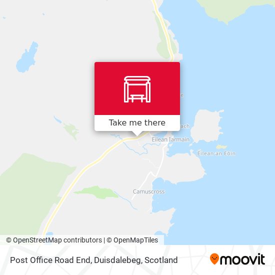 Post Office Road End, Duisdalebeg map