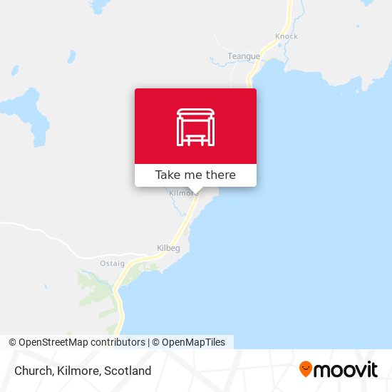 Church, Kilmore map
