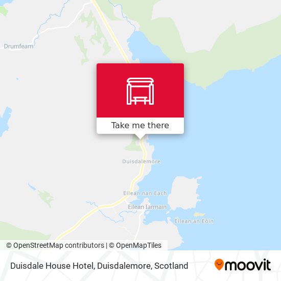 Duisdale House Hotel, Duisdalemore map
