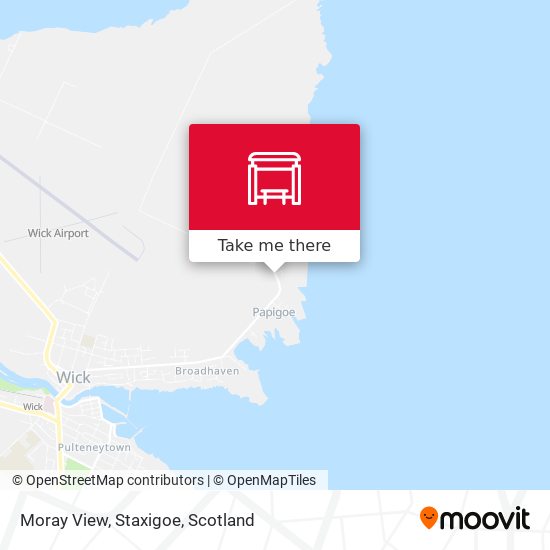 Moray View, Staxigoe map