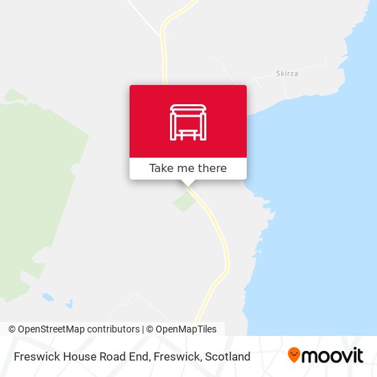 Freswick House Road End, Freswick map