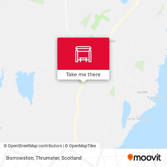 Borrowston, Thrumster map